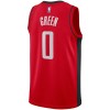 Dres Houston Rockets Jalen Green 0 Nike 2022-23 Icon Edition Crvena Swingman